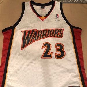 Warriors NBA Throwback Nike Swingman Jersey Sz XL